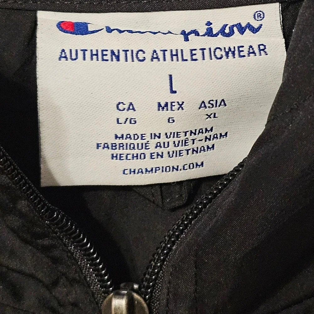 Champion Mens Evolution Grappling‎ Academy Jiu Jitsu Anorak Jacket Black Large